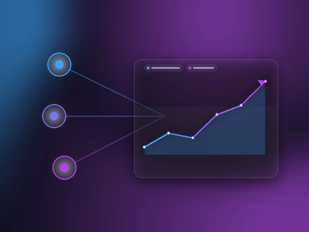 Marketing and sales dashboard tracking campaign results for an Islamabad business